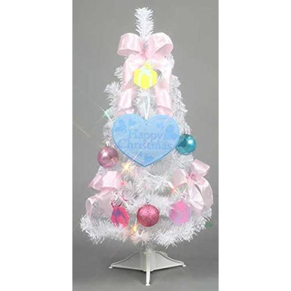 セットツリー ホワイト 60cmクリスマスツリー装飾・デコレーションTRS00871
