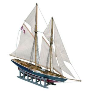木製帆船模型 マモリミニ MM11 ブルーノーズ BLUENOSE｜higurashi-kobo