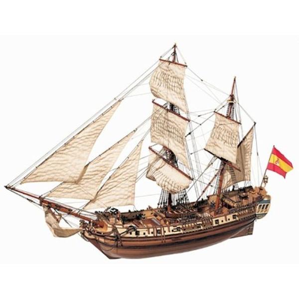 1205 輸入木製帆船模型 アークレー/キャンデラリア