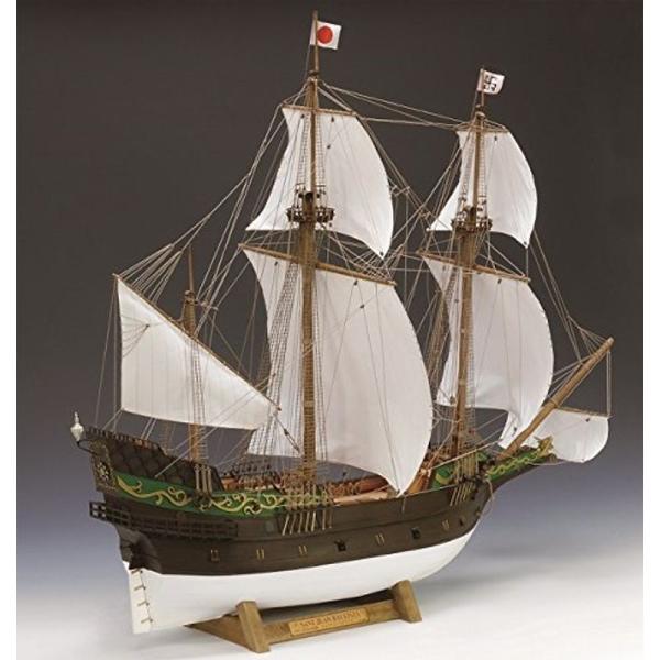 ウッディジョー 1/80 サン・ファン・バウティスタ 木製帆船模型 組立キット
