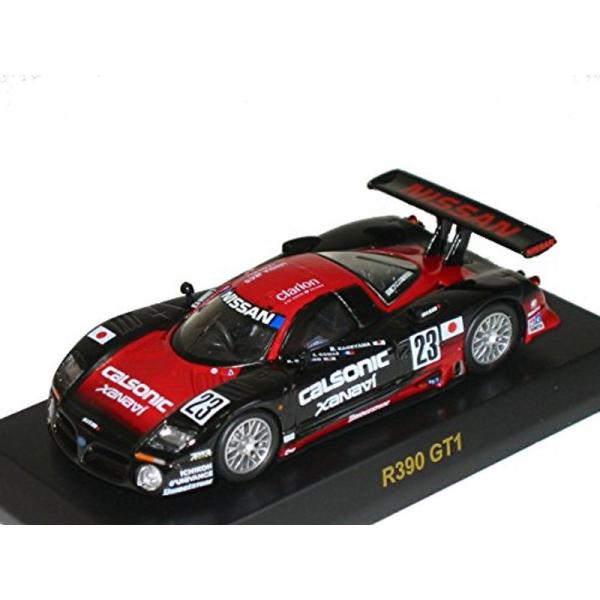 京商 1/64 NISSAN レーシングカーコレクション R390 GT1 No,23 1997