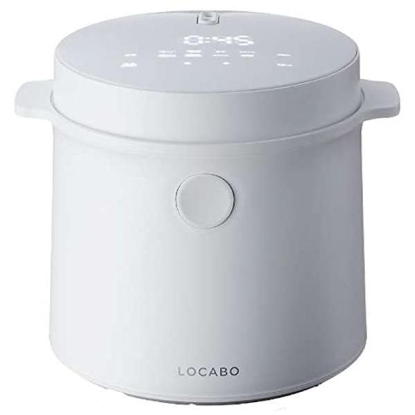 糖質カット炊飯器 LOCABO (ホワイト)