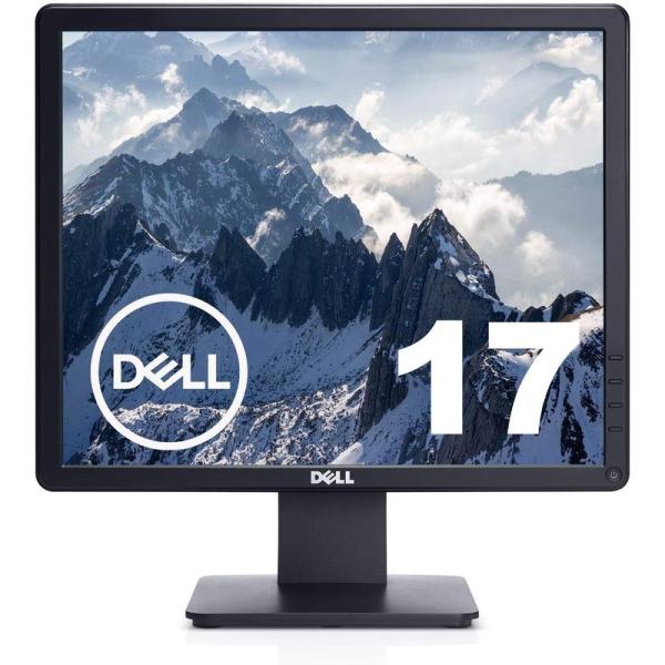 Dell 17インチLED液晶モニタ E1715S 1280x1024 スクエア ブラック VGA ...