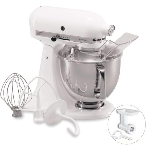 国内正規輸入品キッチンエイド(Kitchen Aid) スタンドミキサー KSM160+フードグライ...