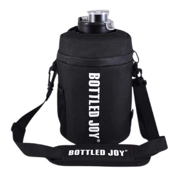 大西賢製販 BOTTLEDJOY GRIP BOTTLE 専用保冷カバー (2.5L専用, Blac...