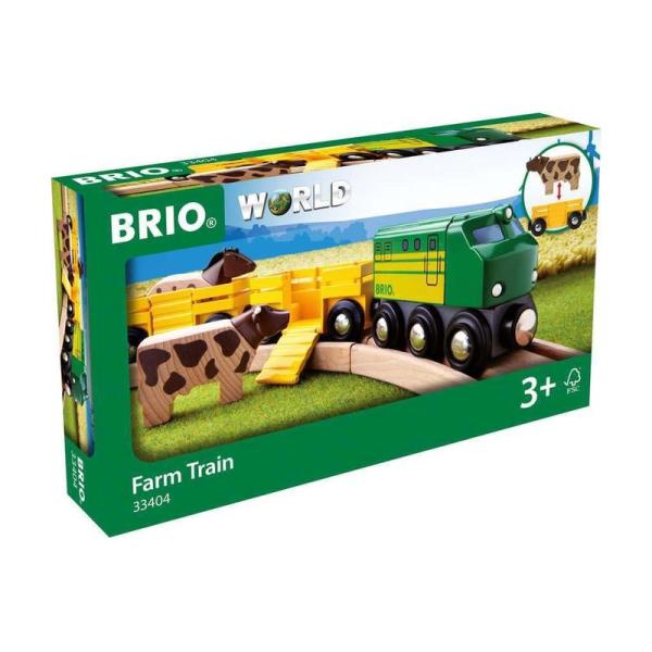 BRIO ファームトレイン 33404