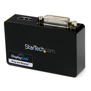 StarTech.com USB 3.0 - HDMI&DVIマルチディスプレイ変換アダプタ 外付けディスプレイ増設アダプタ USB32HDDVII｜higurashi-kobo