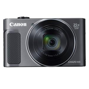 Canon コンパクトデジタルカメラ PowerShot SX620 HS ブラック 光学25倍ズーム/Wi-Fi対応 PSSX620HSBK｜higurashi-kobo