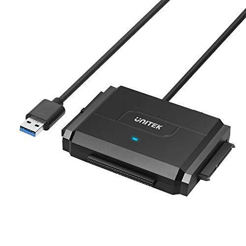 USB 3.0 のアダプター 普遍的な 2.5/3.5インチ IDE および SATA 外付け HD...