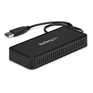 StarTech.com USB 3.0接続 ミニ ドッキングステーション Mac/Windows対応 デュアルDisplayPortモニタ対応 4K/60Hz GbEポート USBA｜higurashi-kobo