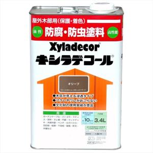 大阪ガスケミカル株式会社 キシラデコール オリーブ 3.4L｜hihshop