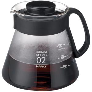 HARIO(ハリオ) V60レンジサーバー  2-5杯用 日本製 XVD-60B｜hihshop