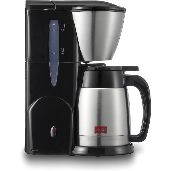 メリタ(Melitta) フィルターペーパー式コーヒーメーカー 700ml メリタ ノアプラス ブラ...