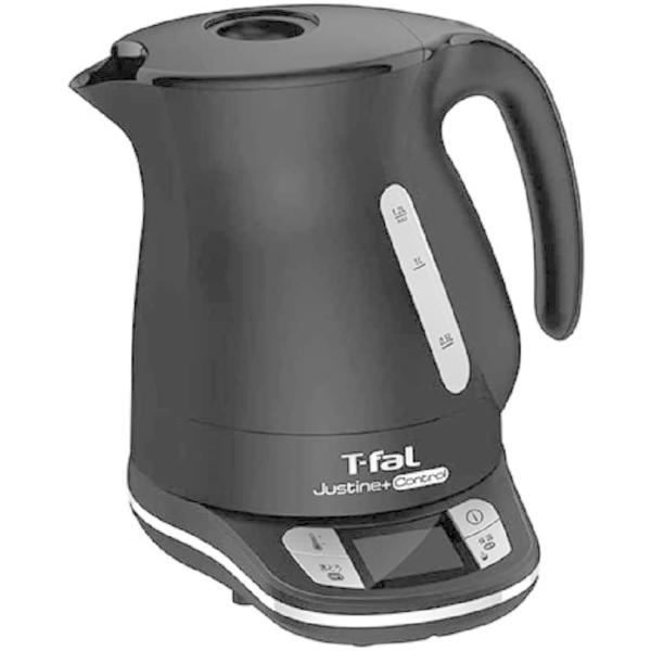 ティファール（T-FAL） 電気ケトル 1.2L ブラックジャスティン プラス コントロール KO7...