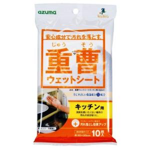 アズマ 重曹ウェットシートキッチン用 SQA41｜hihshop