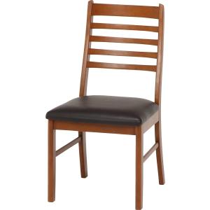 不二貿易（Fuji Boeki） ダイニング 回転チェア 合成皮革 天然木