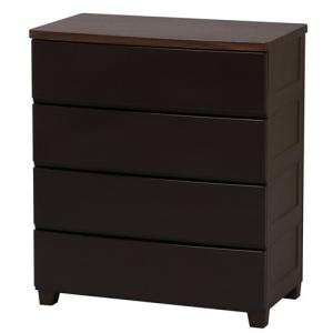 IRIS OHYAMA（アイリスオーヤマ） チェスト 木天板 5段 幅56×奥行41.5