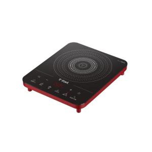 T-FAL ティファール IHコンロ フルフラットIH リーガルレッド IH2025JP / 卓上IH セラミックガラスパネル 安全機能 タッチパネル LED