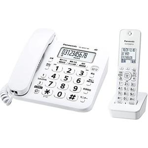 パナソニック コードレス電話機(子機1台付き) ホワイト VE-GD27DL-W｜hihshop