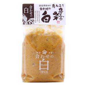 麻生醤油醸造場 国産原料 九重高原みそ (合わせ白) 1kg 味噌 ヤマフネ 大分県 白味噌 白みそ 合わせみそ 原料 味噌汁｜hihshop