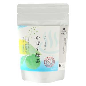 【まるにや】かぼす緑茶 2g×6袋｜hihshop