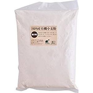 ビオマーケット ビオマルシェ 国産 有機小麦粉 強力粉 大 1kg / 国産 有機 小麦粉 強力粉 ビオ・マーケット 有機栽培 オーガニック