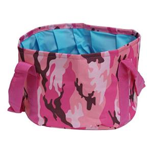 折り畳み バケツ 大容量 携帯用 アウトドア キャンプ 旅行 足湯 収納袋付き 防災 軽量 持ち運び レジャー バー