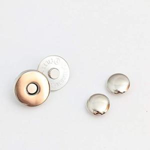 両面カシメ式 マグネットホック マグネットボタン レザークラフト 材料 金具 10組セット