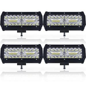 LED作業灯 デッキライト ワークライト 120W 40枚チップ 投光器 看板灯 自動車 船舶 集魚灯 前照