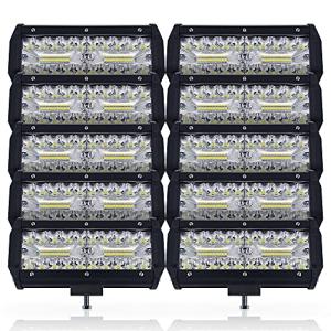 LED作業灯 デッキライト ワークライト 120W 40枚チップ 投光器 看板灯 自動車 船舶 集魚灯 前照