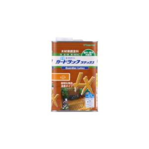 和信ペイント ガードラックラテックス プロ仕様の水性屋外木部用塗料 鮮明な発色 高耐候性 白木色 0.7kg