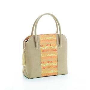 三陽商事 トートバッグ房付 ベージュ 65-4 65-4