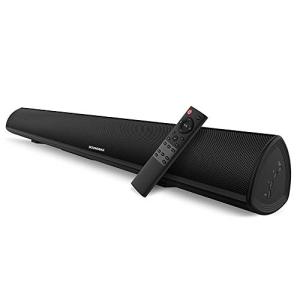 サウンドバー テレビ スピーカー 2.0ch DSP搭載 80W出力 Bluetooth/光デジタル/RCA/AUX/USB対応 ワイヤレス ホームシアタ