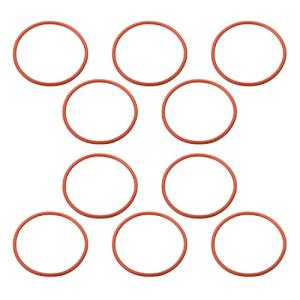 Othmro シリコーンOリング シールOリング 3.1mm幅 64mm外径 10個入り 赤 Oリング シリコーンゴムOリング O型リング シ