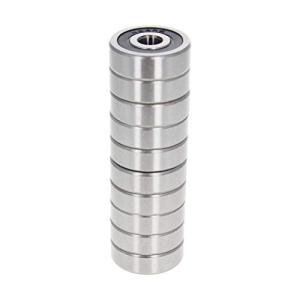 Othmro 深溝玉軸受 8mm内径 28mm外径 9mm厚さ 製品モデル638-2RS 10個入り Gcr15 軸受鋼 ボールベアリング リールベアリ