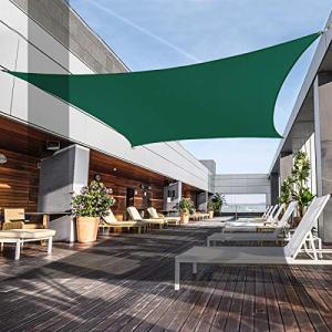 Sekey サンシェード 高品質ポリエステル 強度UP 四辺ウェービングテープを縫付 2層撥水PU塗装 接合部水漏れ防止