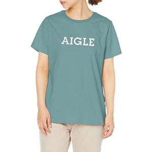 [エーグル] Tシャツ [公式] 吸水速乾 ロゴ半袖Tシャツ レディース ZTFQ591 グリーン Lの商品画像