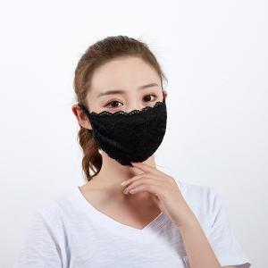 送料無料 メッシュマスク レースマスク 冷感 涼感 布マスク 大人サイズ 綿 コットン 洗える  ガーゼ 冷感マスク 男女兼用 ホワイト 白 夏用 夏用マスク