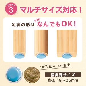 椅子脚カバー 滑るタイプ 四角 フッ素樹脂 8...の詳細画像5