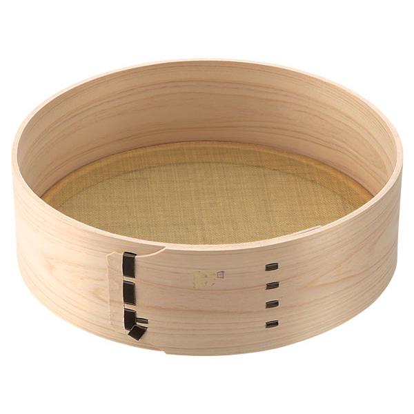 ふるい　210×80目　A-1143　挽いたそばの粉をふるうときに使用します