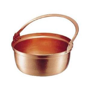 銅　山菜鍋　（内側錫引なし）36cm｜hikari-chyubo