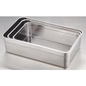 調理バット 大 持ち手付き アルミ製 アルマイト加工 業務用 中尾アルミ