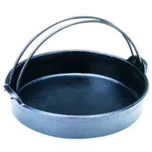 吊る付すき焼き鍋　15cm（シリコンフッ素）アルミ製　品番：21050　代引不可商品です。｜hikari-chyubo