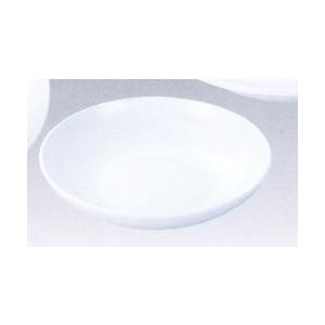 日本製　エンテック　メラミン食器 No.33（白）深皿（小）メタ型｜hikari-chyubo