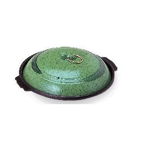 アルミ　陶板（ありそ）浅型　品番：20040　陶板焼き皿に　代引不可商品です。｜hikari-chyubo