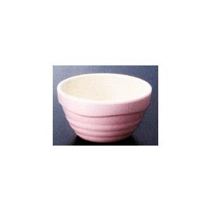 スリーラインメラミン食器 （ビュプレ）丸ココット（ピンク）82×43mm容量：約130cc品番：M-17P　丸小鉢｜hikari-chyubo