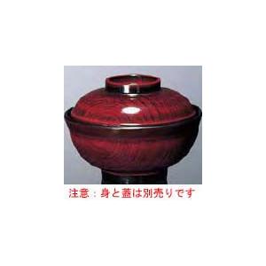 マルケイ　メラミン食器　溜（ため）B20TMB 鈴型汁椀 内黒（身B）113×56mm（300ml）※注意！蓋は別売りです！｜hikari-chyubo