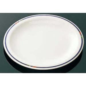 マルケイ　メラミン食器　シンプルライン E78SN 楕円スープ皿 230×210×40（680ml）｜hikari-chyubo