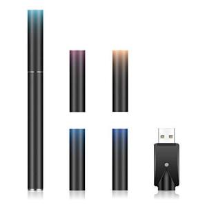 M5型 電子タバコ スターターキット バッテリー×1 カートリッジ×5 USB充電器付き 500回吸引可能 5風味大集合 ARASHI