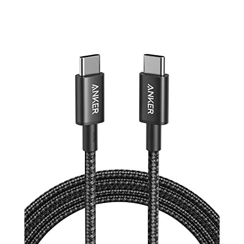 Anker 333 高耐久ナイロン USB-C &amp; USB-C 2.0 100W ケーブル USB ...